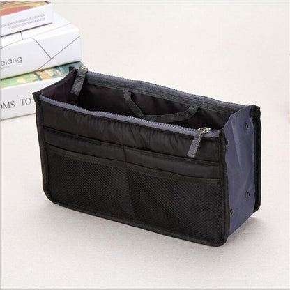 Traveling Bag Cosmetic Handbag Makeup Pouch Storage Organizer Large Nylon Purse