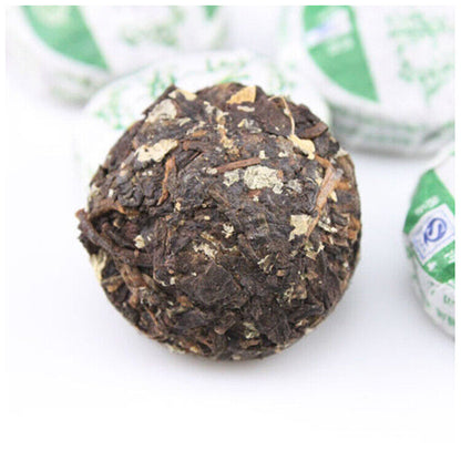 Yunnan Pu'er Ripe Tea Mini Small Tuocha Lotus Leaf Pu'er Herbal Tea 500g/17.6oz