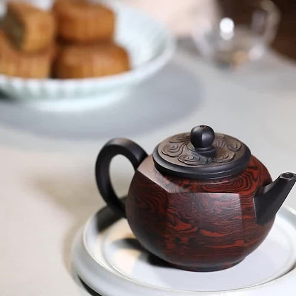 Full Handmade Tea Pot Real Yixing Zisha Tea Pot Marked 310ml Chinese Craftsman