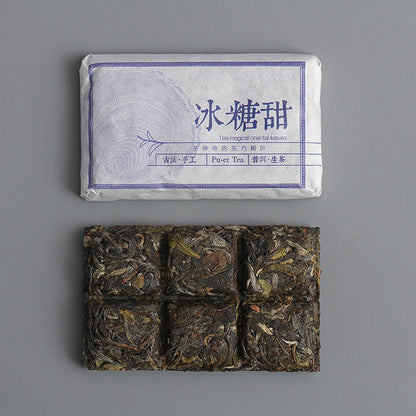 Yunnan Puerh Tea Iced Sweet Big Tree Puerh Raw Tea Brick Spring Tea 45g