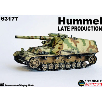 Dragon 1/72 German Sd.Kfz.165 Bee Self Propelled Howitzer Late 63177 Model