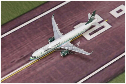 1:400 JC Wings Saudia AIRBUS A321NEO Passenger Airplane Diecast Aircraft Model
