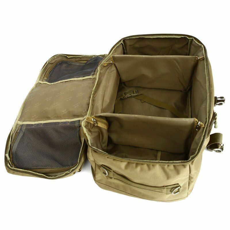 60L Tactical Backpack Camping Hiking Trekking Bag 900D Waterproof Travel Outdoor