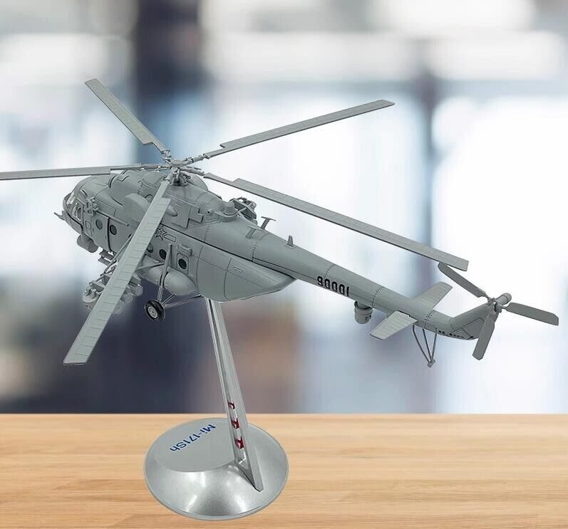 1:48 52CM MI-171SH Helicopter Plane Airplane Diecast Aircraft Model Collection