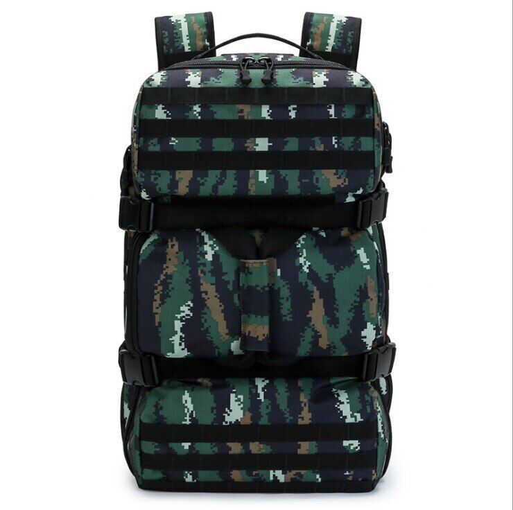 Travel Backpack Tactical Militari Bag Hiking Rucksack Nylon Shoulder Camping