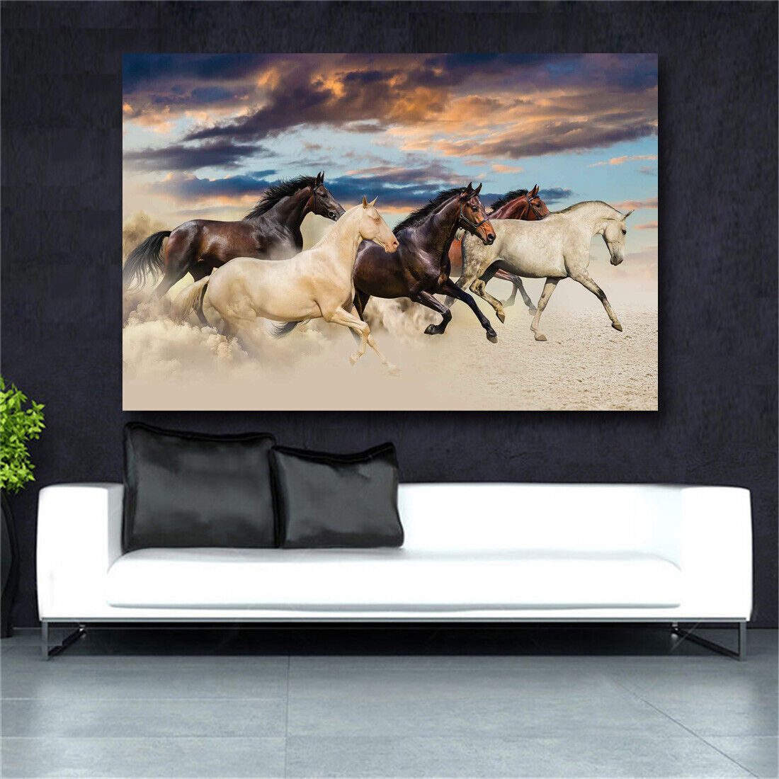 New Arrivals Animals Horse Oil Painting on Canvas Posters Prints Cuadros Wall