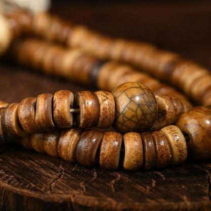 108 Beads Bracelet Tibetan Prayer Beads Handmade Buddhist Jewelry
