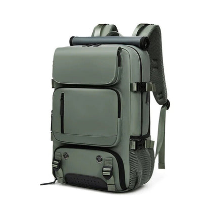 Woman Travel Backpack Laptop Backpack Shoe Bag USB Hiking Camping Backpack
