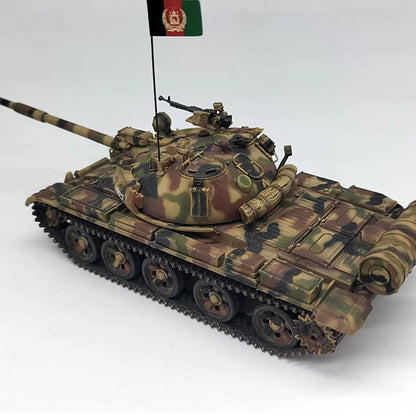 1/72 Fingertip Afghan T62BDD 1984 Main Battle Tank Camouflage Finished Model