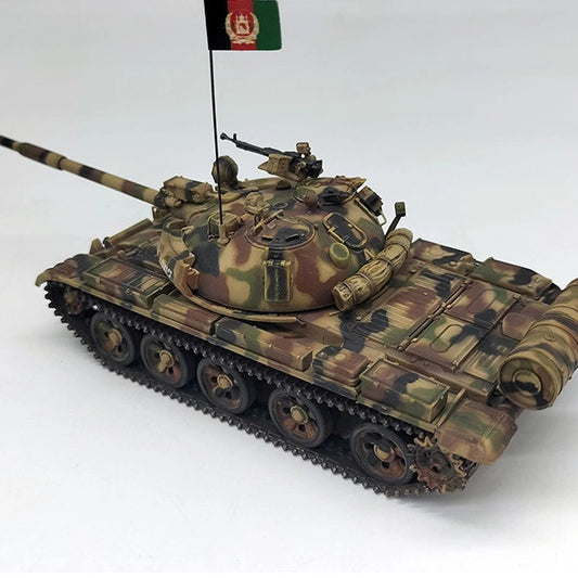 1/72 Fingertip Afghan T62BDD 1984 Main Battle Tank Camouflage Finished Model
