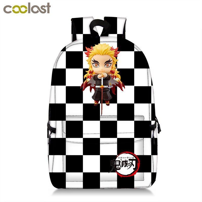 Backpack Waterproof Student School Bag Bookbag Cosplay Travel Fashion Red Purple