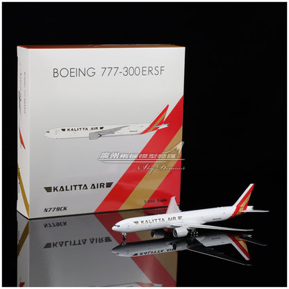 1:400 Phoenix Kalitta Air BOEING 777-300ER Airplane Diecast Aircraft Plane Model