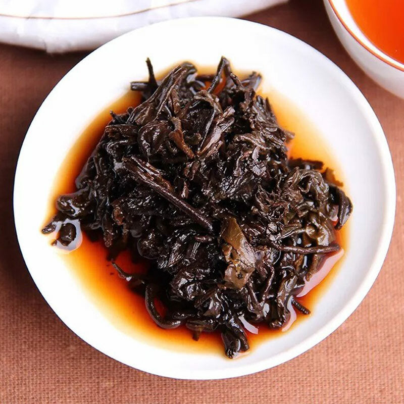 2017 Hu Po Chun Ripe Puer Yunnan Old Comrade Haiwan Shu Pu Er Tea