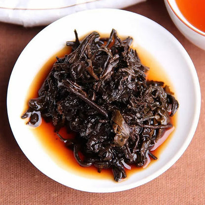 2017 Hu Po Chun Ripe Puer Yunnan Old Comrade Haiwan Shu Pu Er Tea