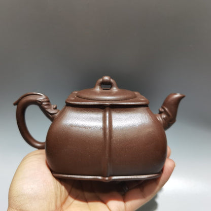 vintage chinese yixing purple clay teapot zisha ceremony fashion nice teaware