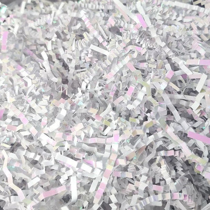 Paper Gift Box Filler Materials Glitter Metal Foils Decor Confetti Shredded 100g