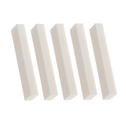 5Pcs Guitar Bone Nut Blank 2.04*0.39*0.23' Ukulele Luthier Saddle Bass Builder