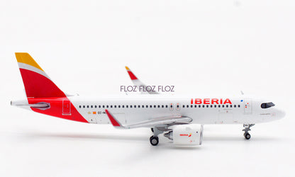 JC Wings IBERIA for Airbus A320NEO EC-NDN 1:400 Aircraft Pre-built Model