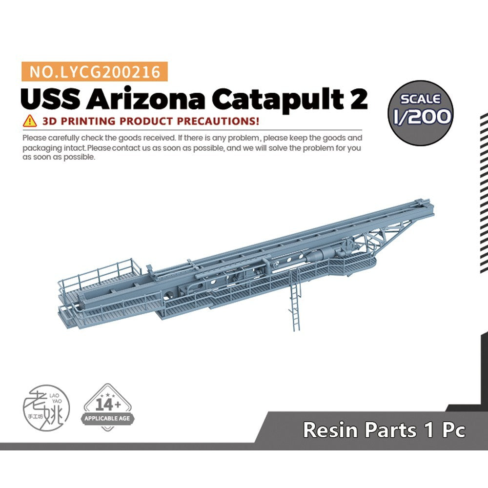 Yao's Studio LYCG200216 1/200 Model Upgrades Parts USS Arizona Catapult 2