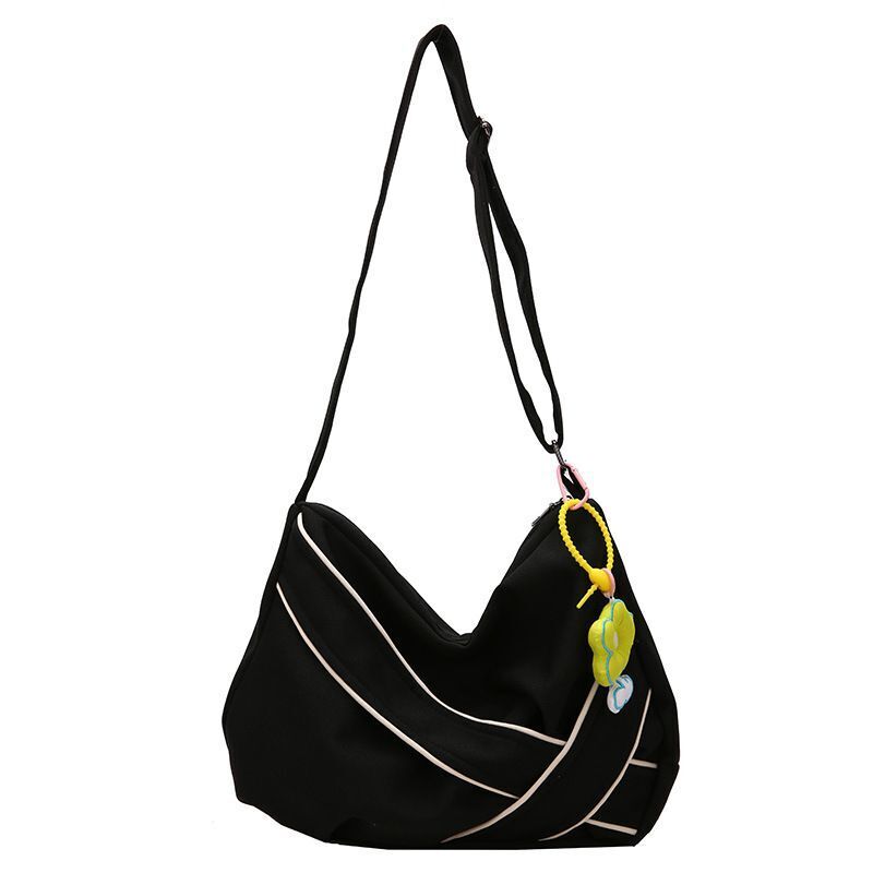 Shoulder Bag Versatile Small Fresh Canvas Crossbody Bags Large Purse Geometric