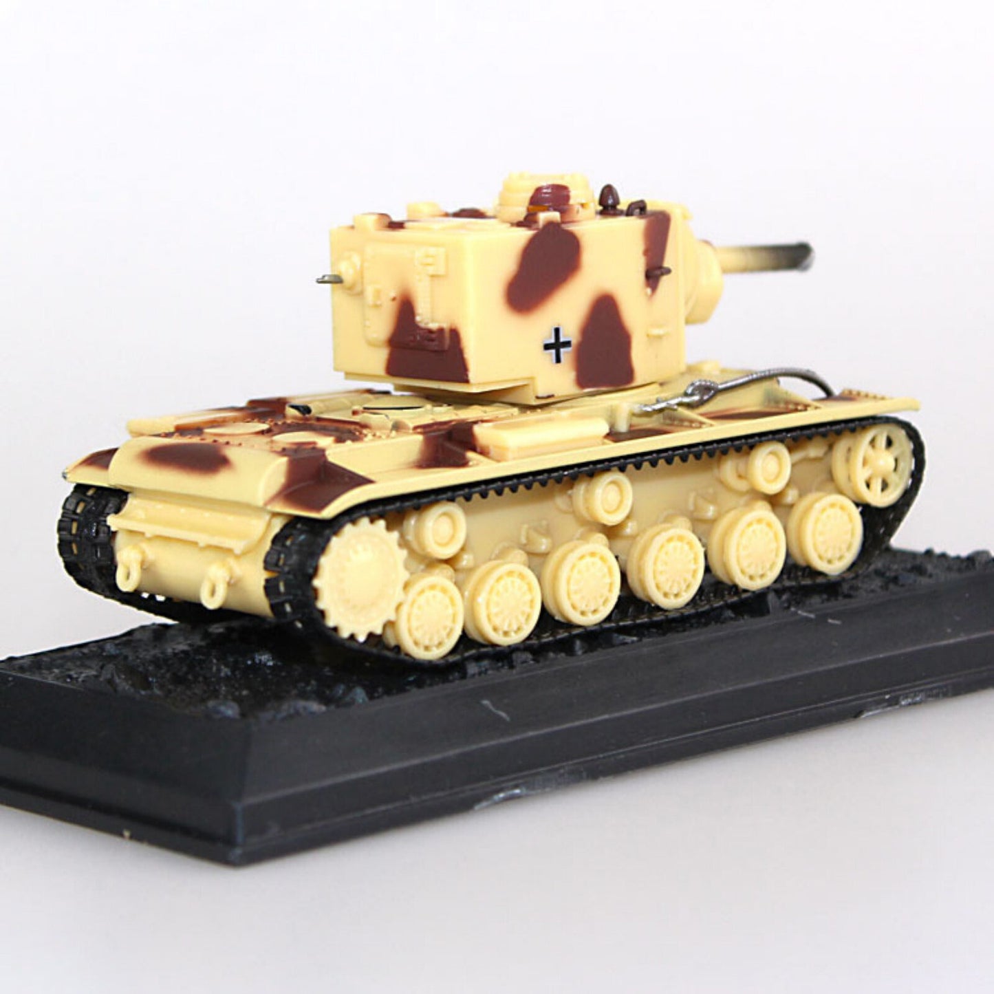 1/72 Scale WWII German Army KV-2 Heavy Artillery Tank Finished Model Toy Gift