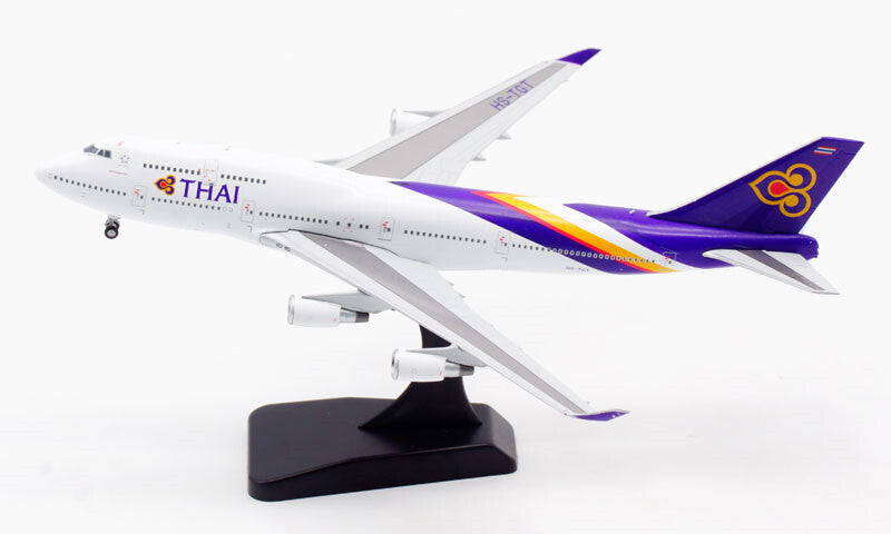 JC Wings THAI FOR BOEING B747-400 HS-TGT 1/400 DIECAST Aircraft Pre-built Model