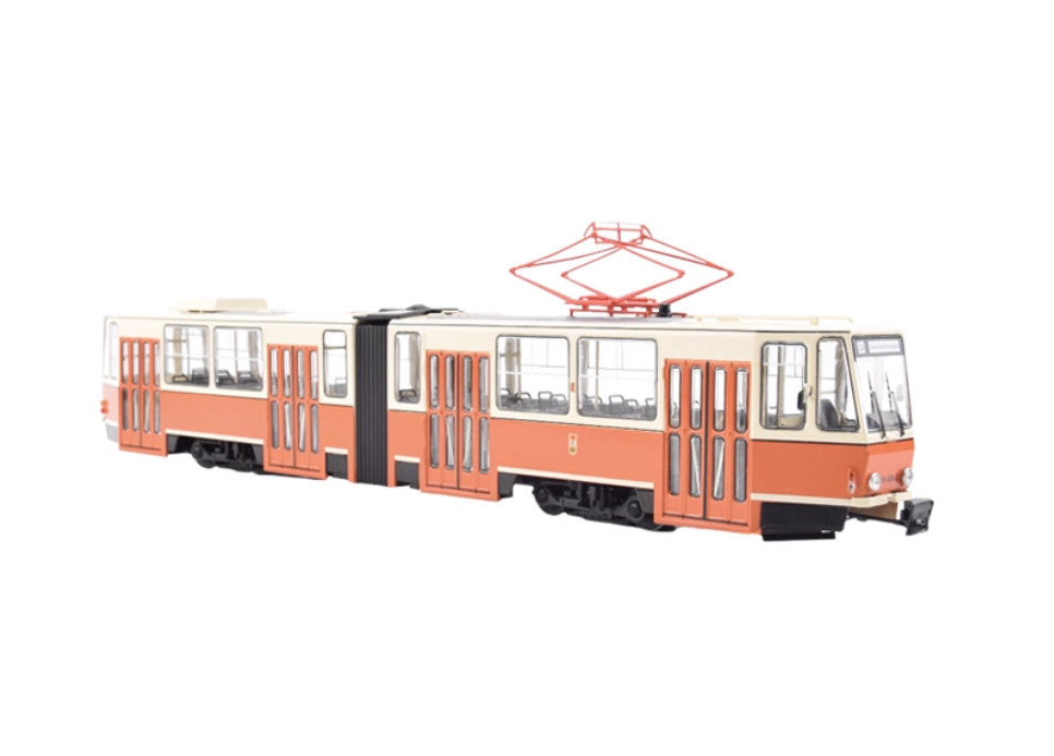 1:43 PremiumClassixxs BVB Berlin 1987 TATRA-KT4 Tram Passenger Car Diecast Model