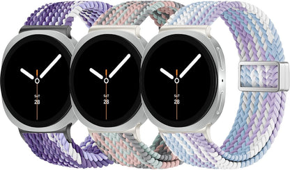 Magnetic Braided Watch Bands Compatible with Samsung Galaxy Watch 8 Band 40Mm 44