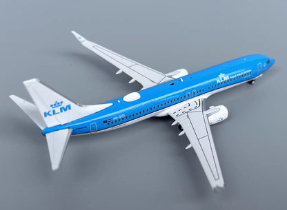 1:400 AeroPolaris KLM BOEING 737-800 Passenger Airplane Diecast Aircraft Model