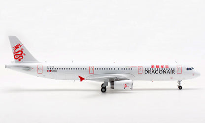 1:200 JC Wings Dragonair Airbus A321 Passenger Airplane Diecast Aircraft Model