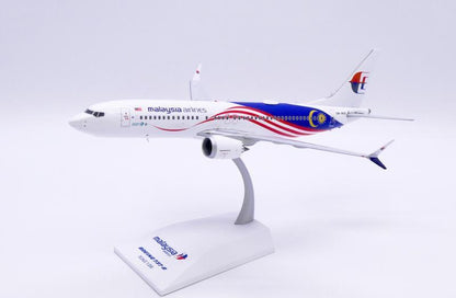 1:200 JC Wings malaysia airlines BOEING 737-8MAX Airplane Diecast Aircraft Model