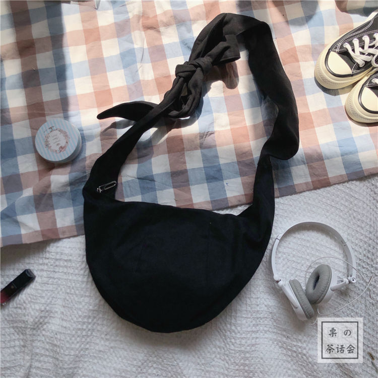 Shoulder Bags Women Tie Cross-body Shopping Handbag Female Underarm Bag
