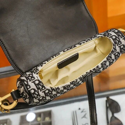 Luxury Women's Crossbody Bag Handbag Clutch Designer Style Saddle Bag Messenger