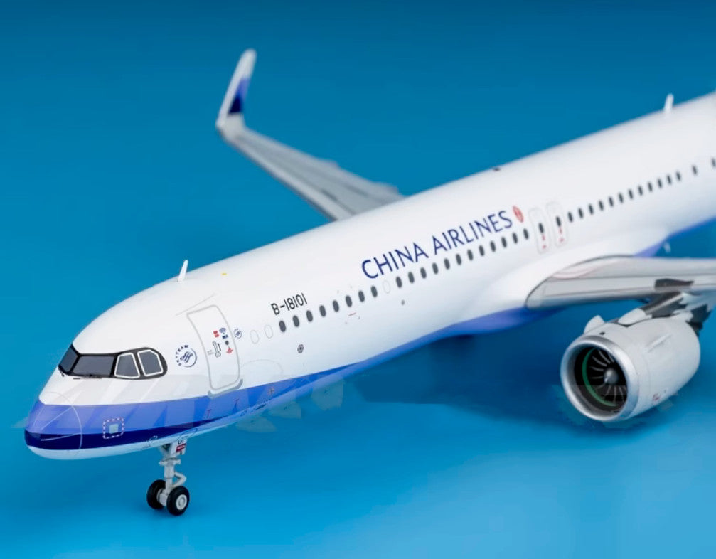 1:200 JC Wings CHINA AIRLINES AIRBUS A321neo Passenger Airplane Diecast Model