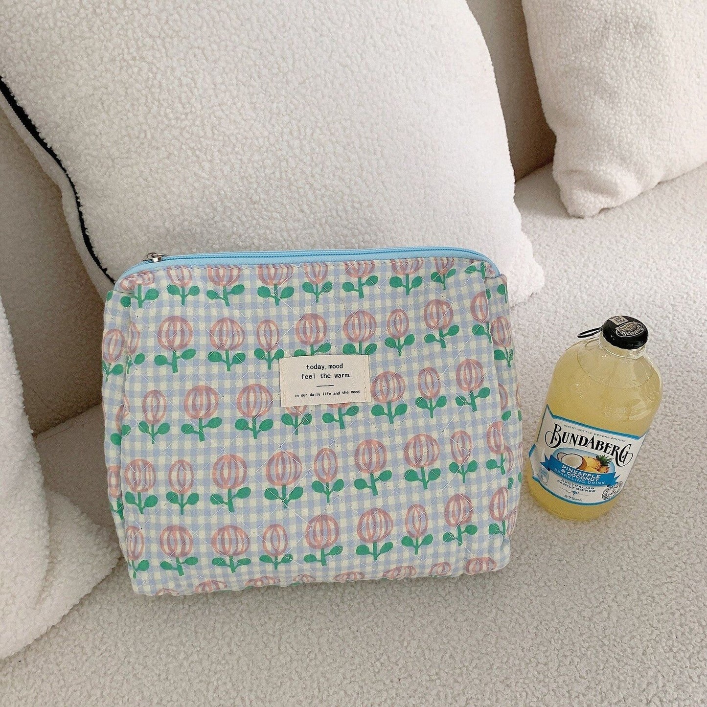 Cosmetic Makeup Bag Handbags Organizers Purse Storage Pouch 18*7*27CM Polyester