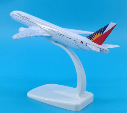 16cm Philippines BOEING 777 Passenger Airplane Diecast Aircraft Plane Model