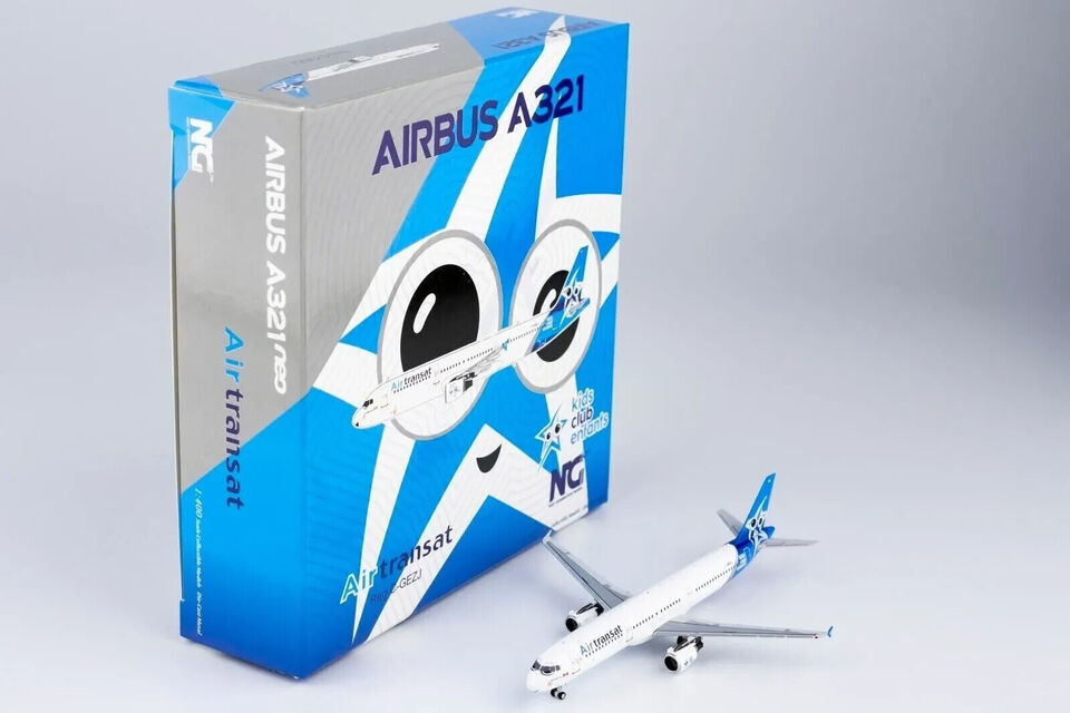 1:400 NG Model Air Transat AIRBUS A321 Passenger Airplane Diecast Aircraft Model