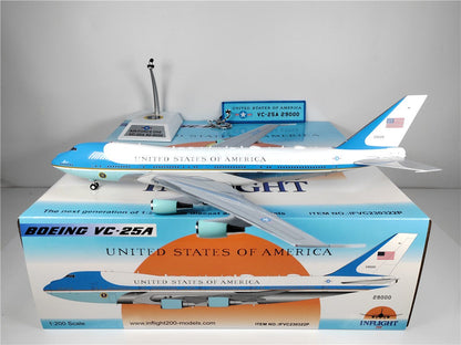 1:200 InFlight UNITED STATES OF AMERICA Boeing 747-200 Airplane Diecast Model