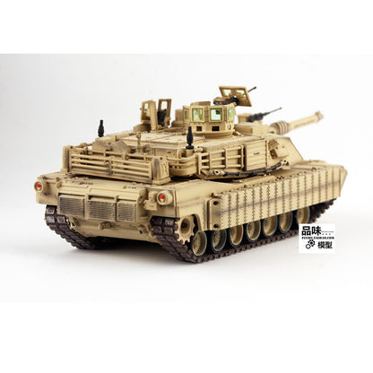 Panzerkampf 1/72 US M1A2 TUSK1 M1 Main Battle Tank Model Sand