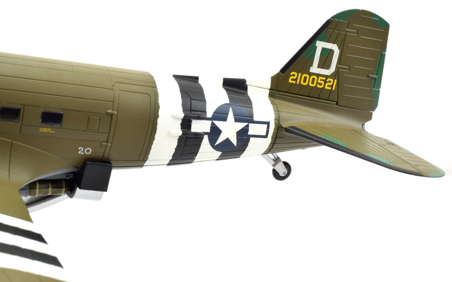 1:72 Corgi Douglas C-47A Skytrain USAAF RAF England 1944 Fighter Diecast Model