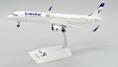 1:200 JC Wings Iran Air AIRBUS A321 Passenger Airplane Diecast Aircraft Model