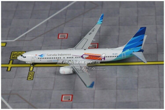 1:400 Phoenix Garuda Indonesia BOEING 737-800 Passenger Airplane Diecast Model