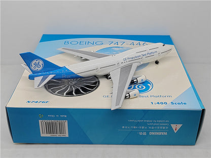 Phoenix FOR GE Propulsion Test Platform For Boeing B747-400 N747GF 1/400 Model