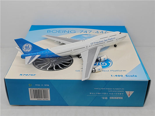Phoenix FOR GE Propulsion Test Platform For Boeing B747-400 N747GF 1/400 Model