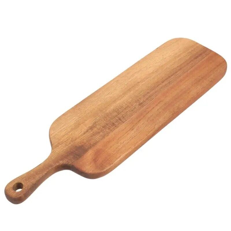 Chopping Blocks Wooden Cutting Board Cheese Pizza Bread Fruit Sushi Tray 41x12cm