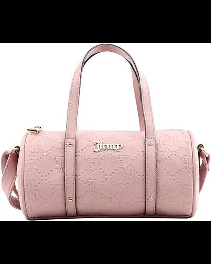 Juicy Couture Pink Clay Best Sellers Mini Barrel Bag Purse Crossbody NEW