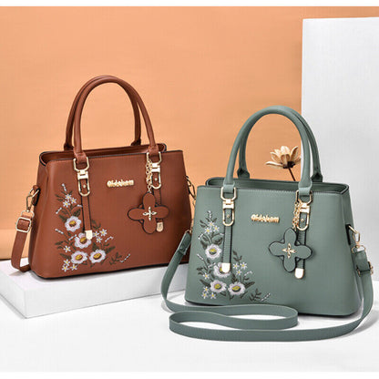 Handbag Women Fashion Leather Crossbody Purses Shoulder Messenger Satchel Bag