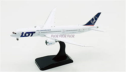 JC Wings LOT POLISH AIRLINES for BOEING 787-9 SP-LSA FLAPS DOWN 1/400 model