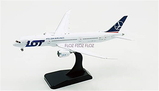 JC Wings LOT POLISH AIRLINES for BOEING 787-9 SP-LSA FLAPS DOWN 1/400 model