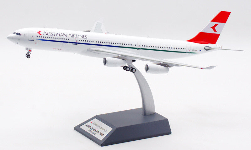 Inflight Austrian Airlines For Airbus A340-300 OE-LAK 1/200 DIECAST Plane Model